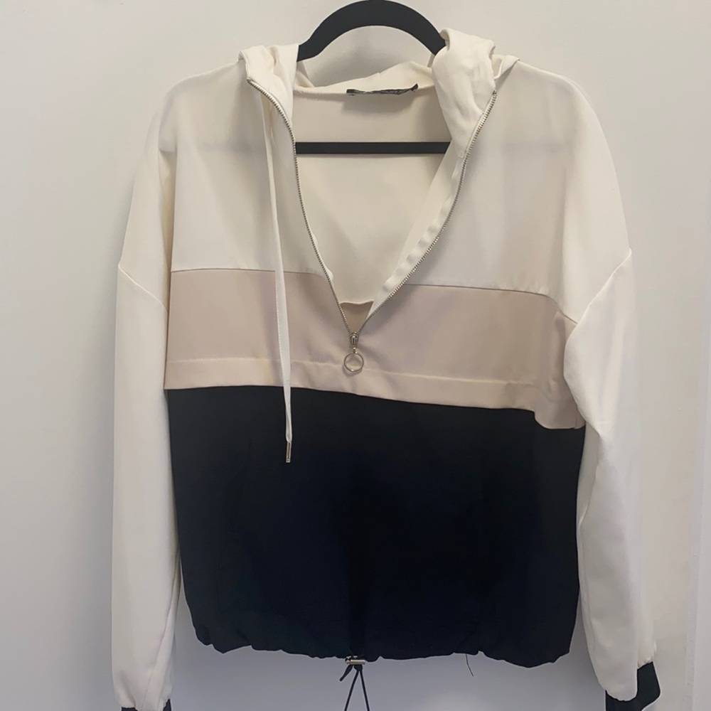 Zara colorblock pullover